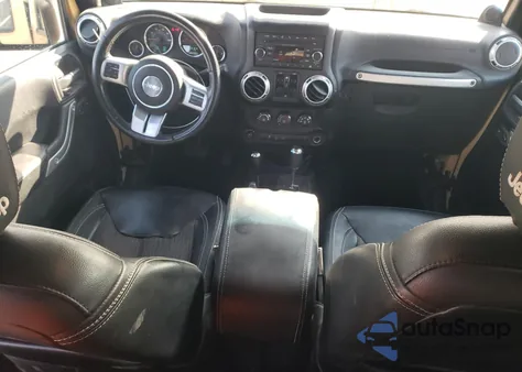 2013 Jeep Wrangler Unlimited Sport из США, поврежденный, VIN 1C4BJWDG4DL628700